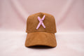 Brown/Pink Suede