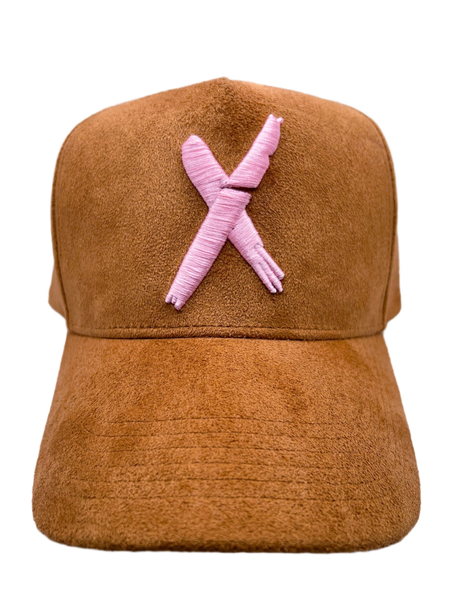 Brown/Pink Suede