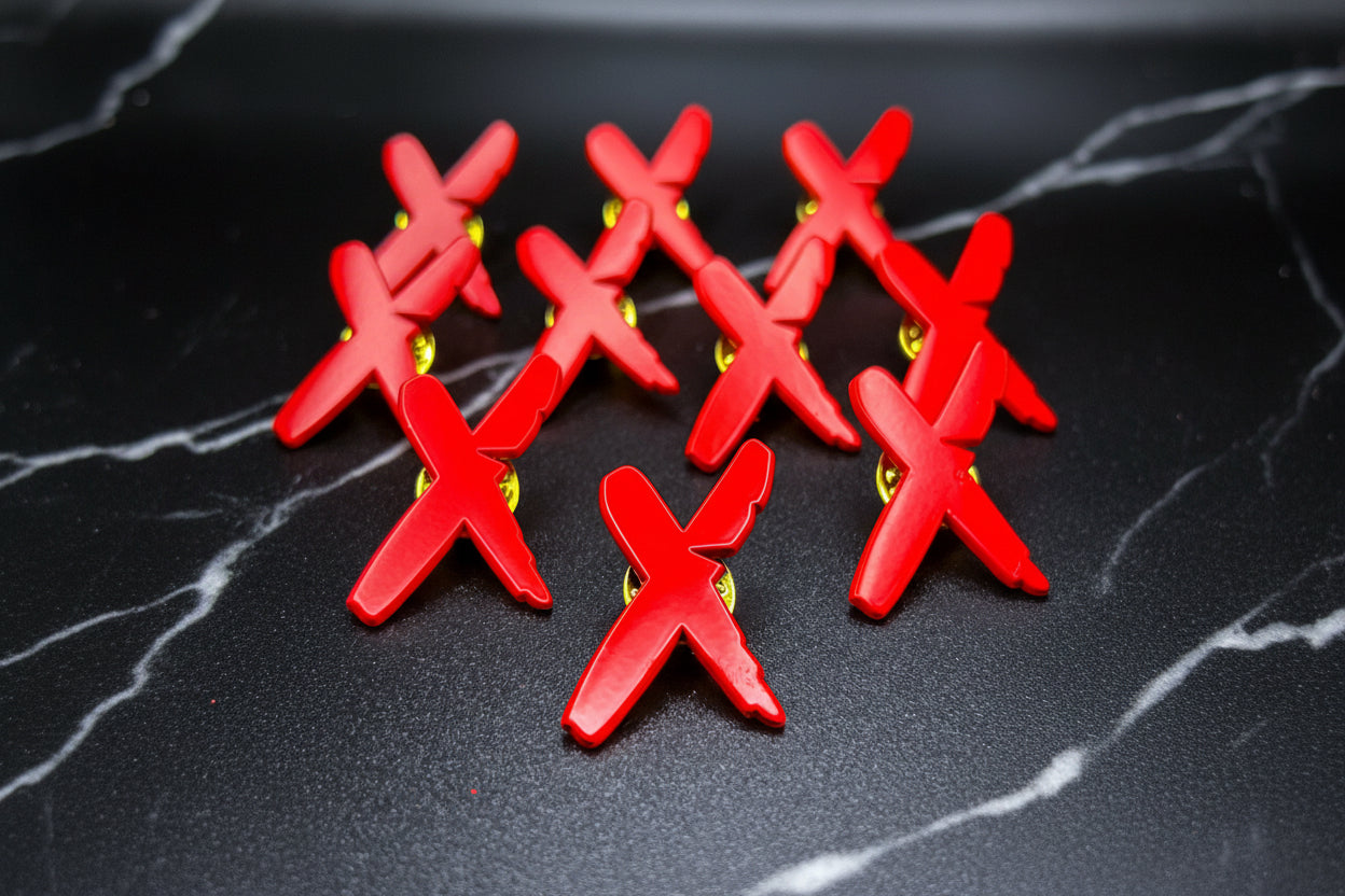 XMarksTheSpot Red Pins