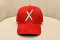 Red/Off-White Suede