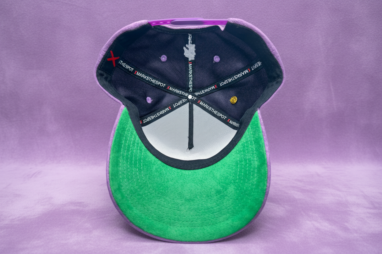 Lavender/White Suede